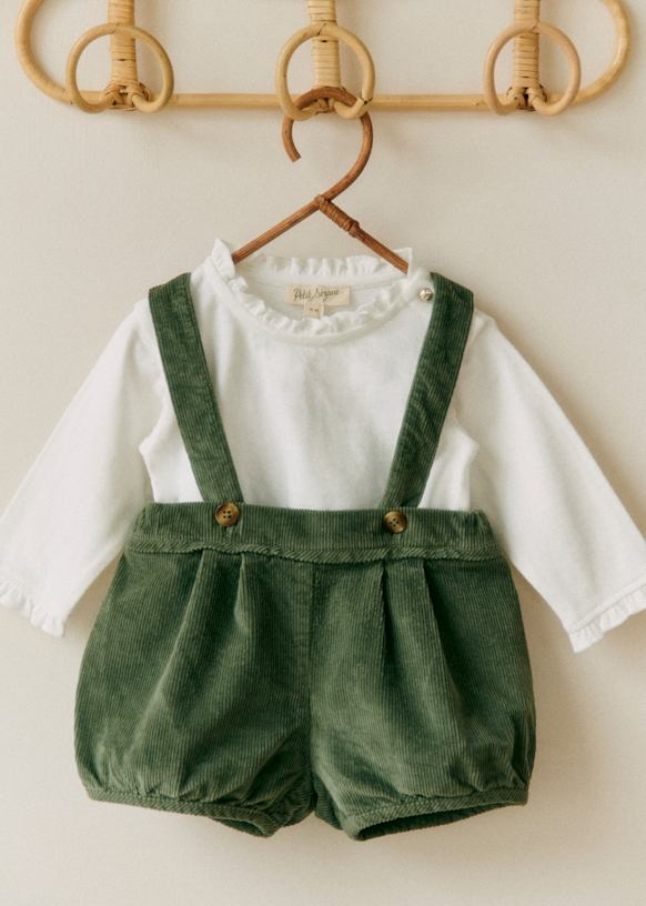 Inès TShirt Navy leopard Organic cotton organic textile Sézane