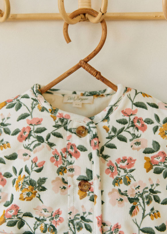 Anna Jacket Romantic Flower Cotton Sézane