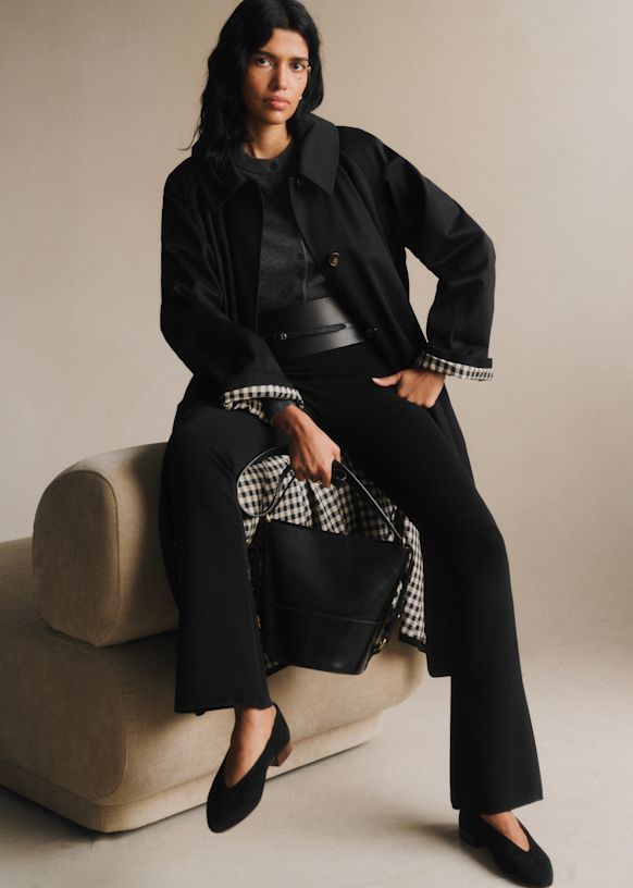 Matilda バレリーナ - レオパード - ポニーエフェクトカウハイドレザー