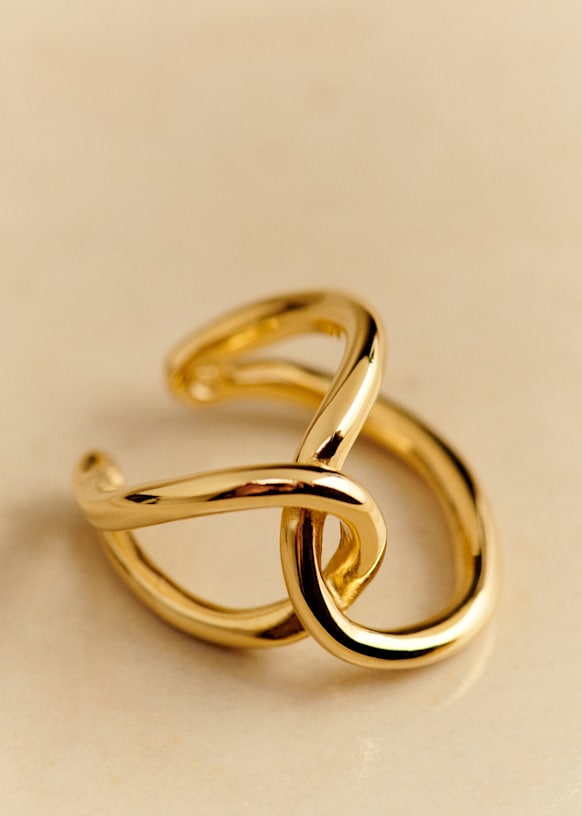Alice Ring - Gold - Majority recycled brass - Sézane