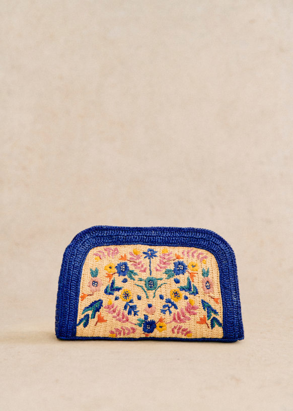 Pochette raphia sezane outlet