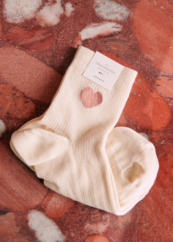 CHAUSSETTES COEUR