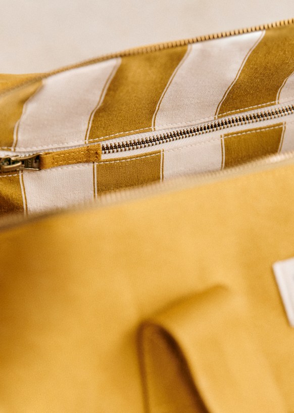 Bowling bag - Gold - Recycled cotton - Octobre Éditions
