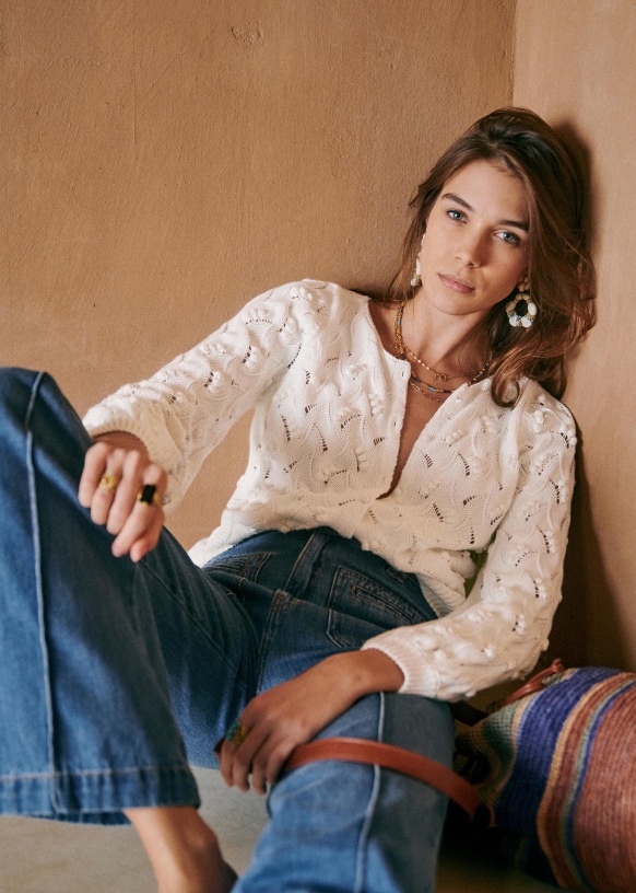 Sezane sweater clearance