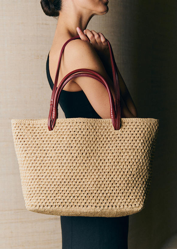 LEONIE Bag - Raffia - Raffia - Sézane