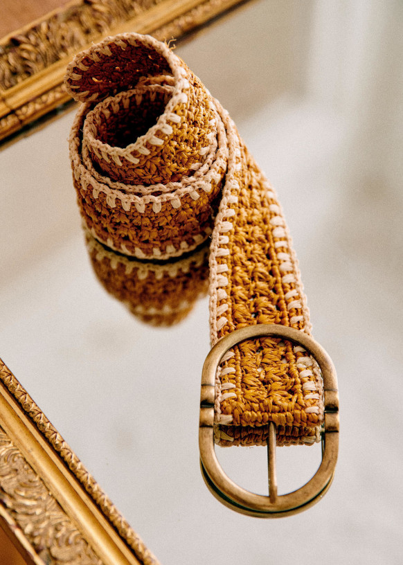 Ceinture ocre top