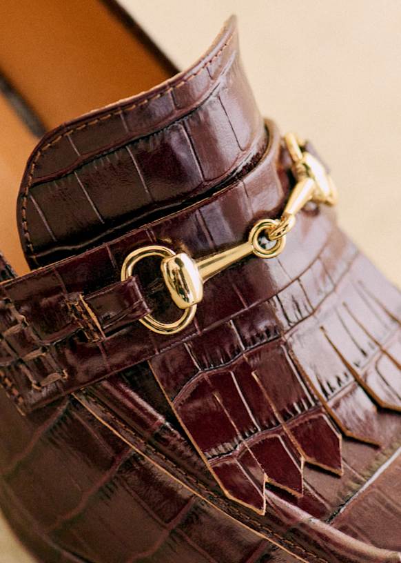 JUBILANT fasc シュレーブエマルジョン サンプル 24包 Julianne Loafers - Glossy Black - Bovine leather - Octobre Éditions