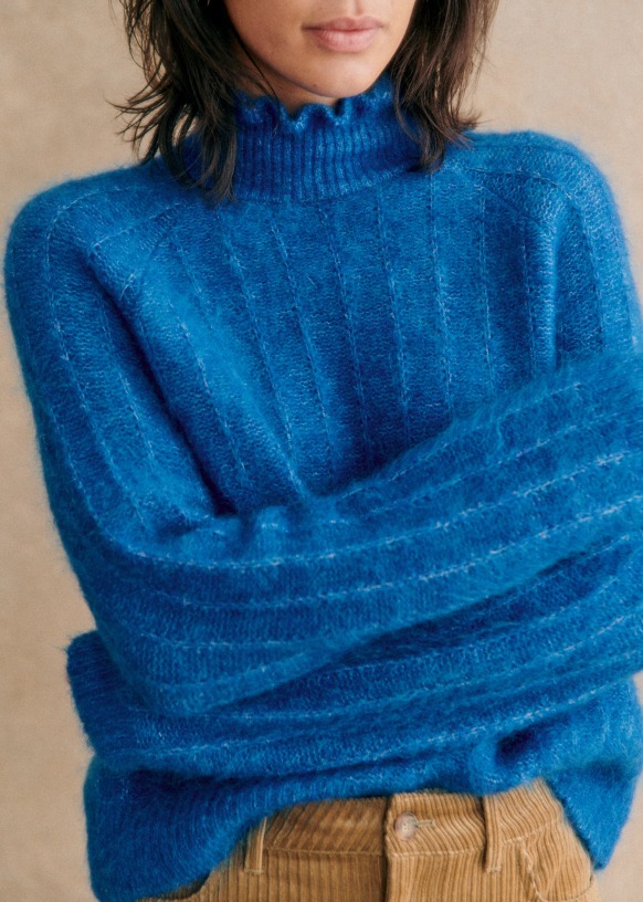 Loris Jumper - Flash blue - Polyamide - Sézane