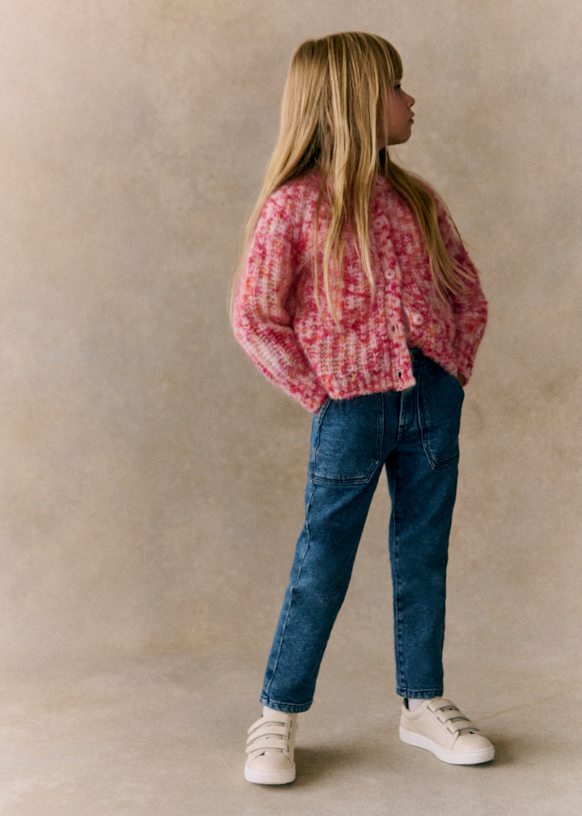 Sezane pink sweater new arrivals