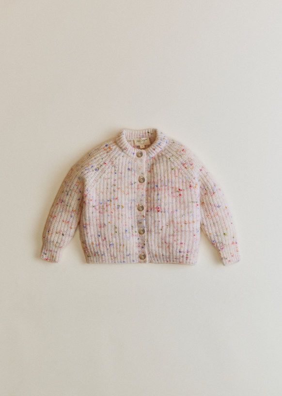 Emile Cardigan - Healthy Glow Pink - Alpaca - Sézane