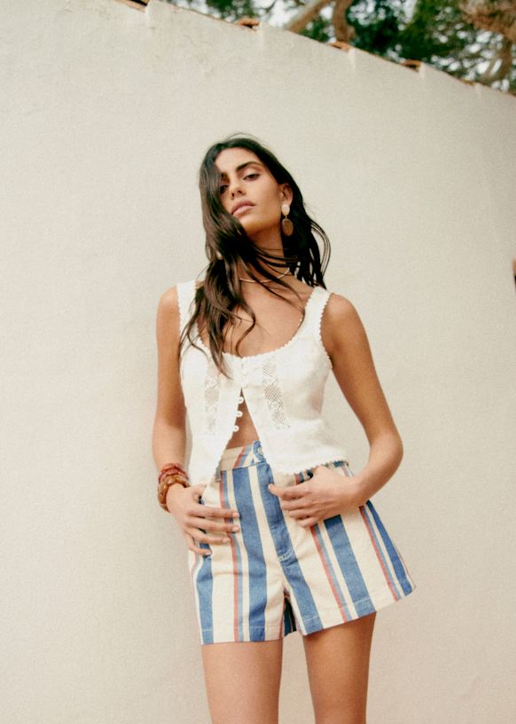 Le City ショートパンツ - レオ・ブロンド - ソリダリティ