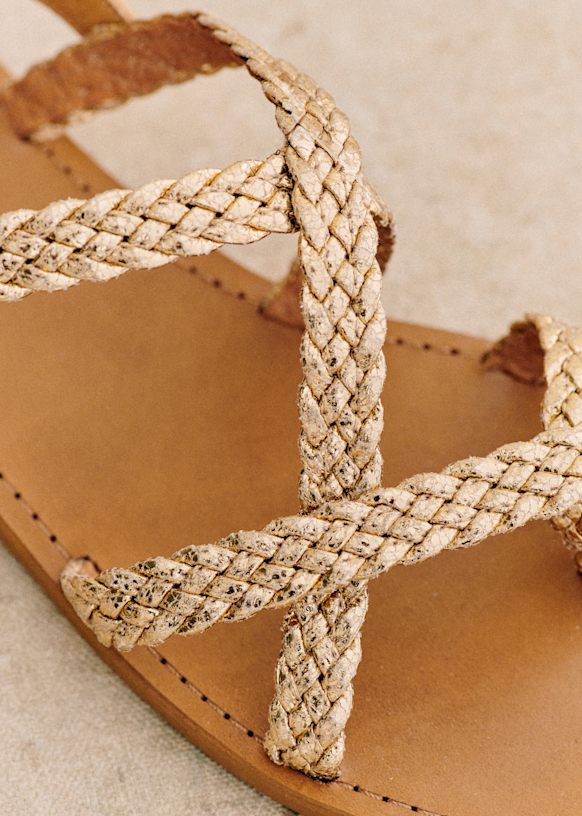 Elayne Soft Gold Sandal main image 1