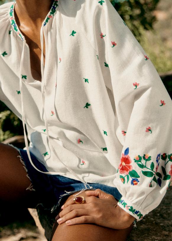 Aquila Blouse - Aster Print