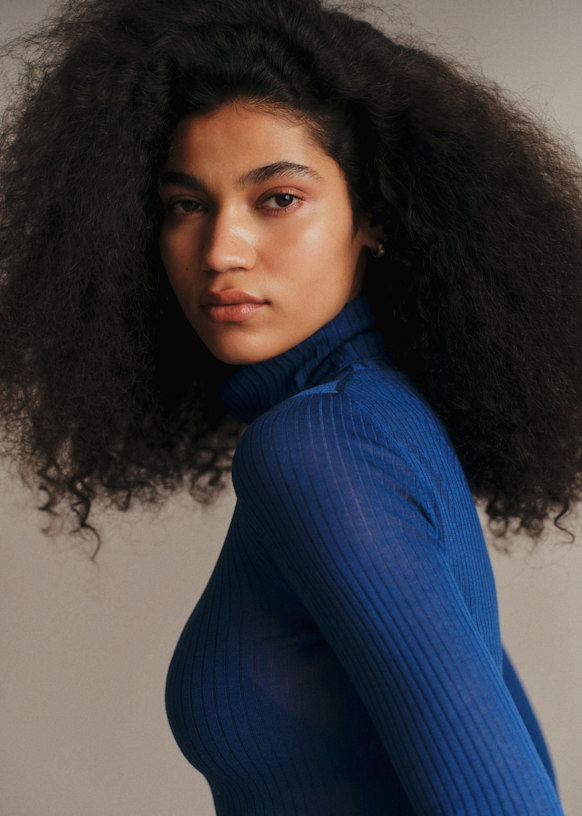Mina Jumper - Royal Blue - Lyocell LENZING™ TENCEL™ - Sézane