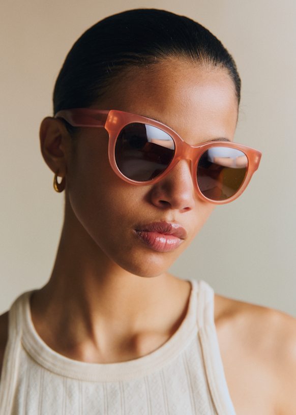 chiara  Chiara Sunglasses - Blush - Sézane