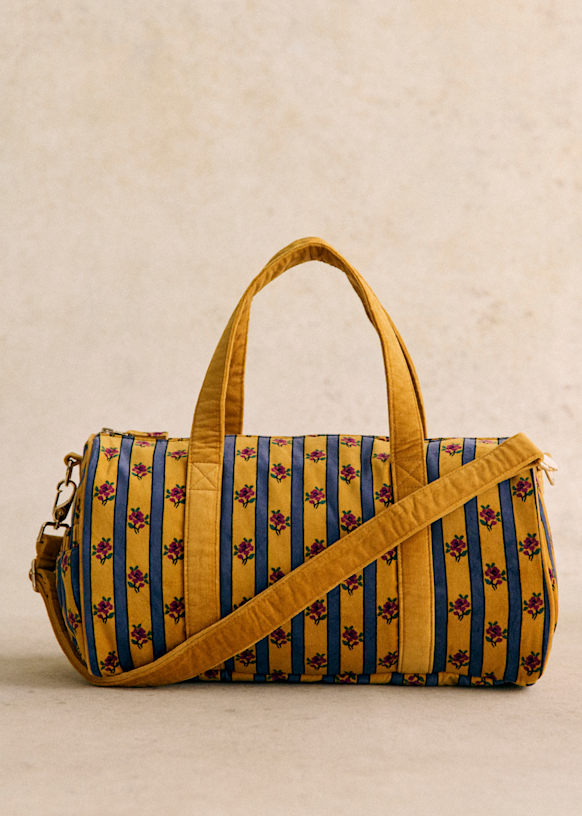 Sezane|Sezane x MDLO ボーリングバック ストラップ付 Bowling bag - Sézane x MDLO - Hermosa Print - Cotton - Sézane