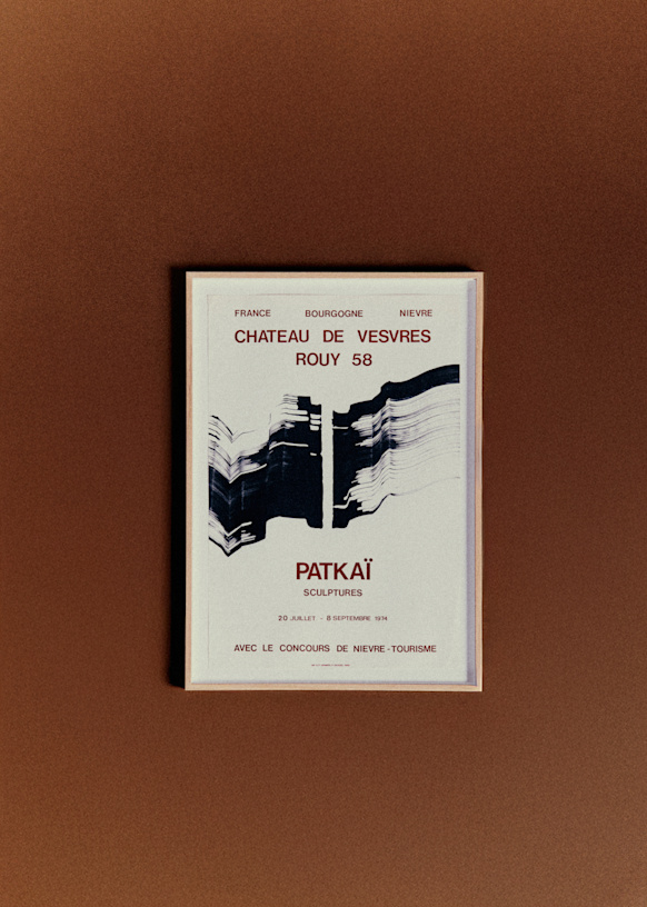 Affiche Château of Vesvres, Patkaï, 1974