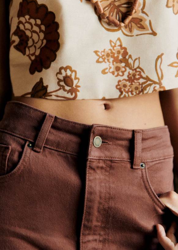 New 70's Trousers - Indigo Blue - Organic cotton - organic