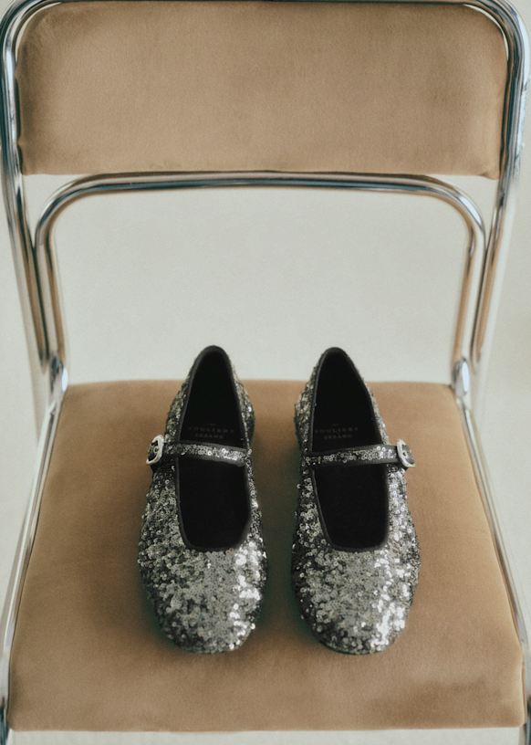 Valentin Low Ballerinas - Black - Goat Leather - Sézane