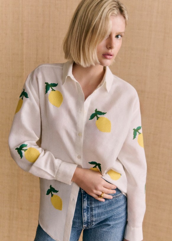 CHEMISE MARZIA SEZANE X MOMONI