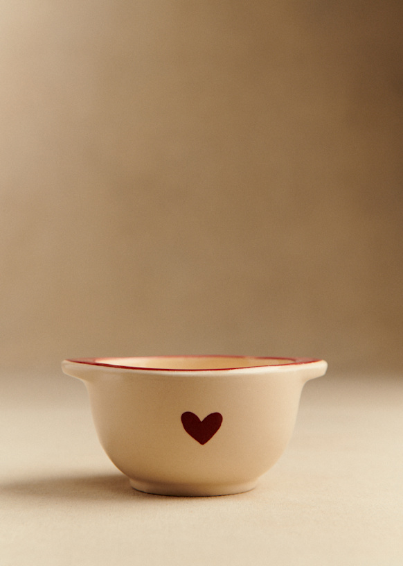Maman d'Amour Bowl - Sézane x Maison Roussot - Dark Red - Ceramics