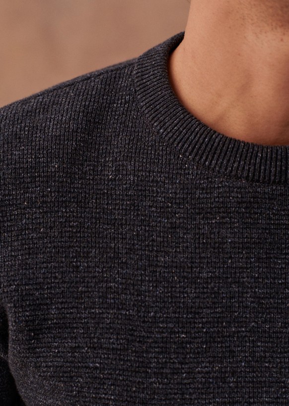 Harry Sweater - Grey - Cotton - Octobre Éditions