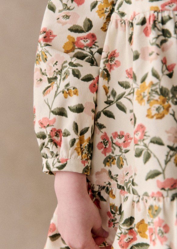 Louise Dress - Grand Bouquet - Organic cotton - organic