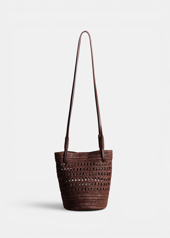 Rosie Basket - Natural Raffia Embroidery - Raffia - Octobre Éditions