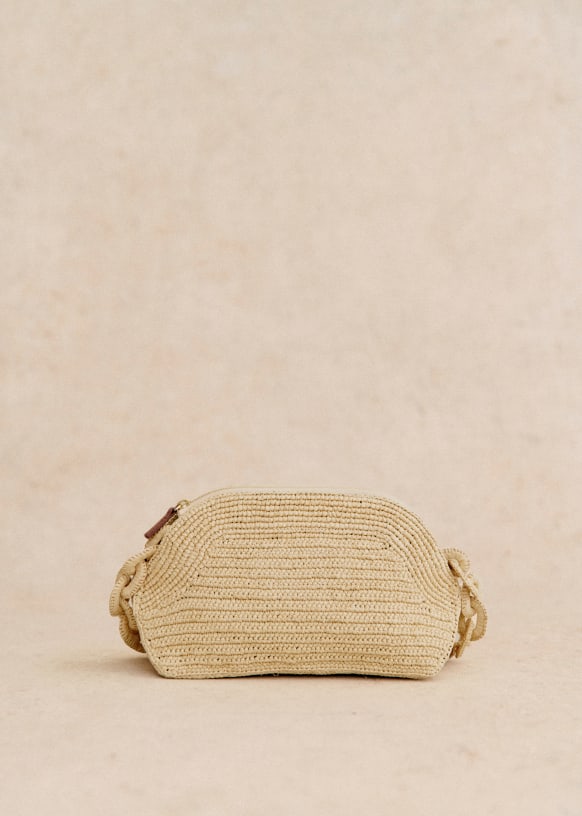 Sac discount raphia sezane