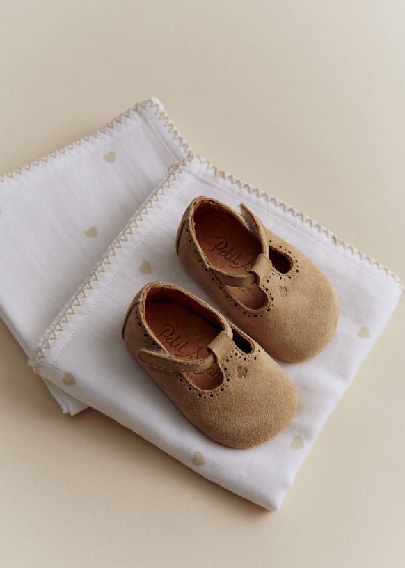 Chaussons Merveille - Daim Sable
