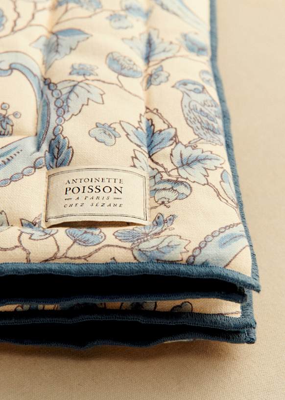 Bedspread - Sézane x Antoinette Poisson - Boutonnières Print