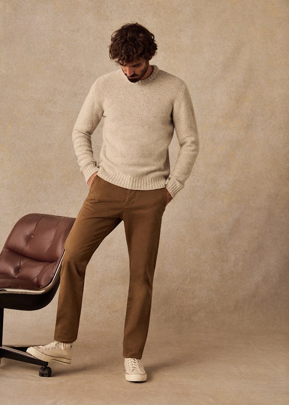 Tom Chinos - Olive Green - Organic cotton - organic textile