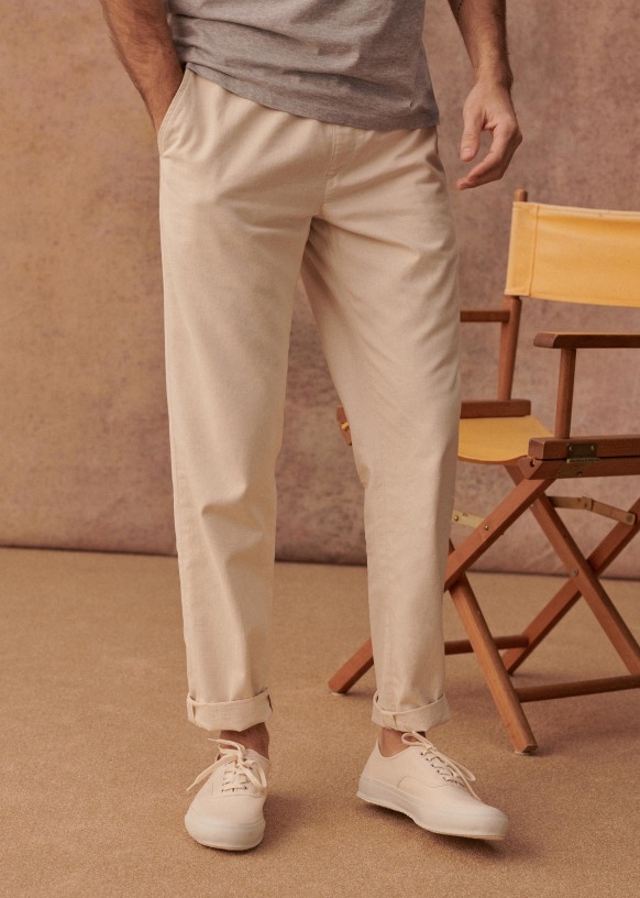 Danny Cotton Linen Trousers