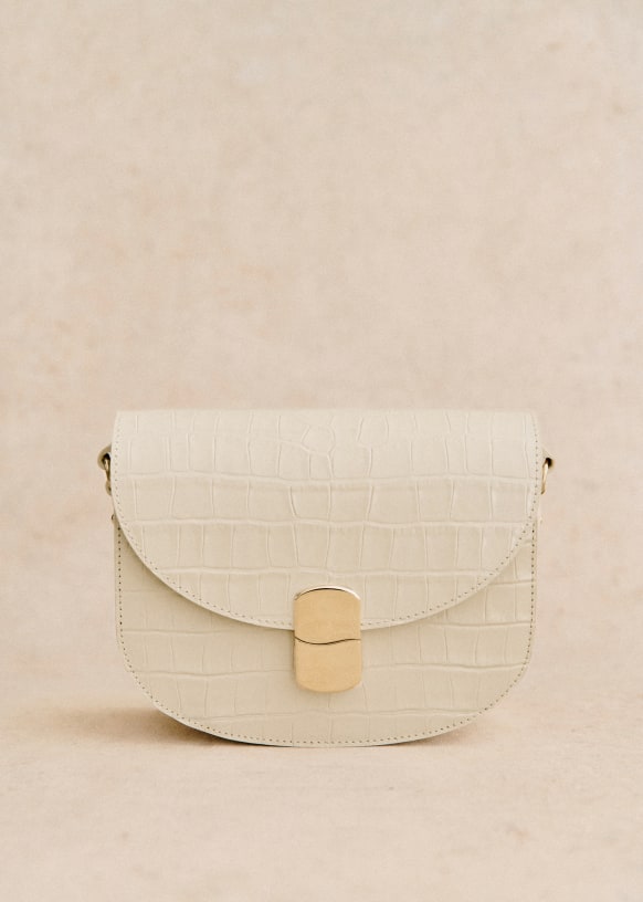 Claude Bag Smooth Sand Sezane