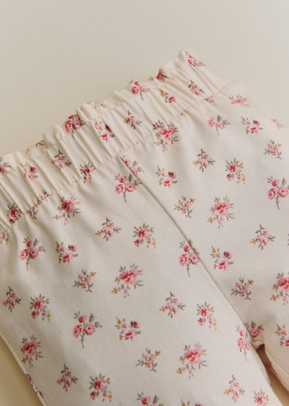Lily Leggings - Alika Print - Organic cotton - organic textile