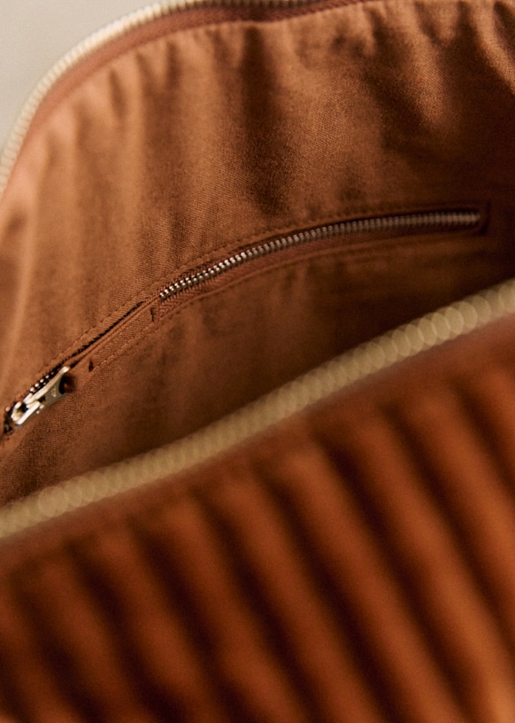 Bowling bag - Green - Cotton - Sézane