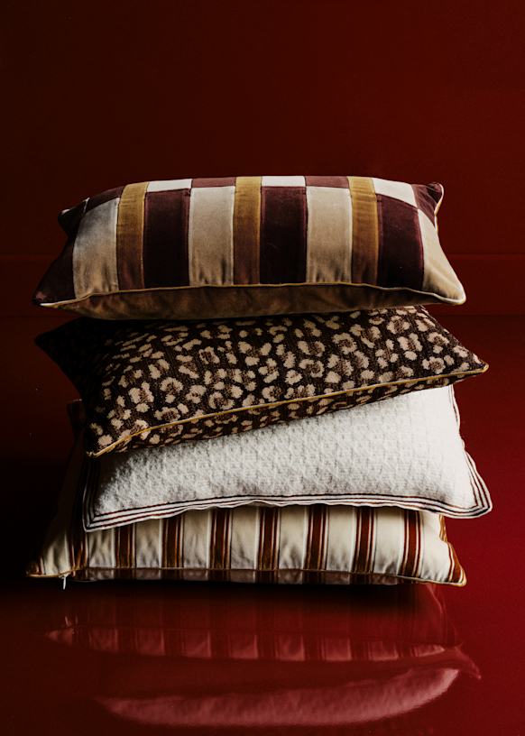 Cushion Velvet Patchwork - Small model