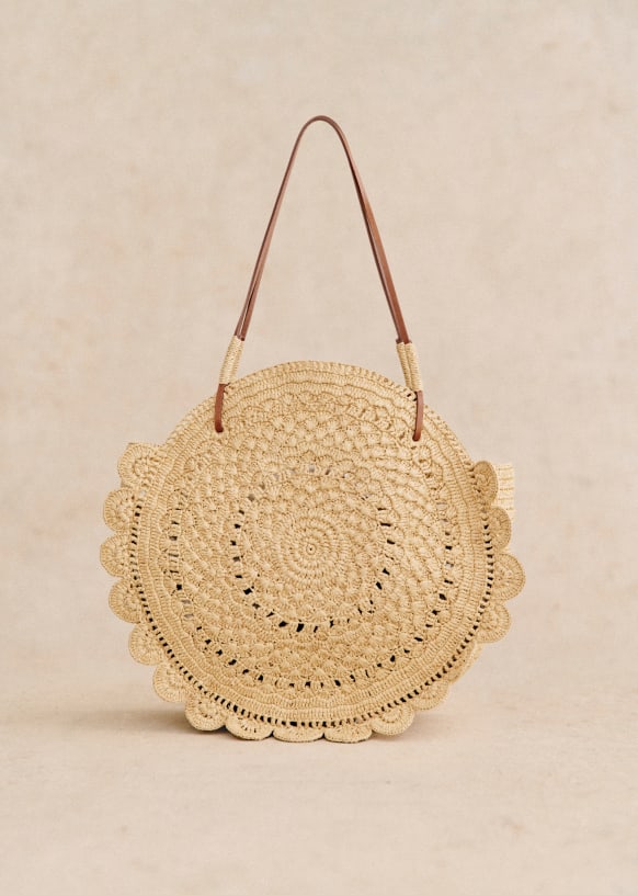 Sezane round bag hotsell