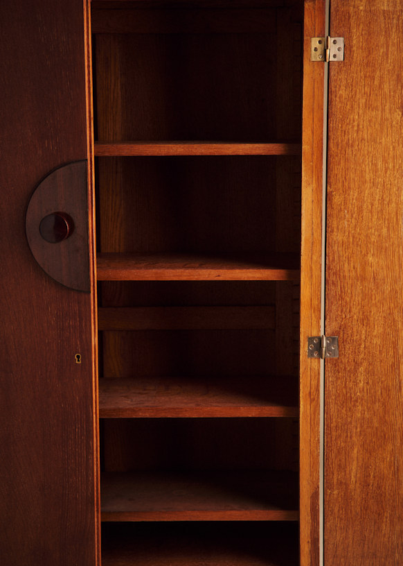 Armoire art déco in chêne années 30