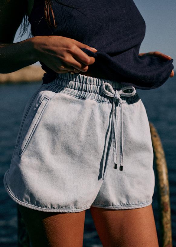 【SEZANE】カート・ショート Sezane Kenan Jacquard Multi Color Belted Short Size US 2 | eBay