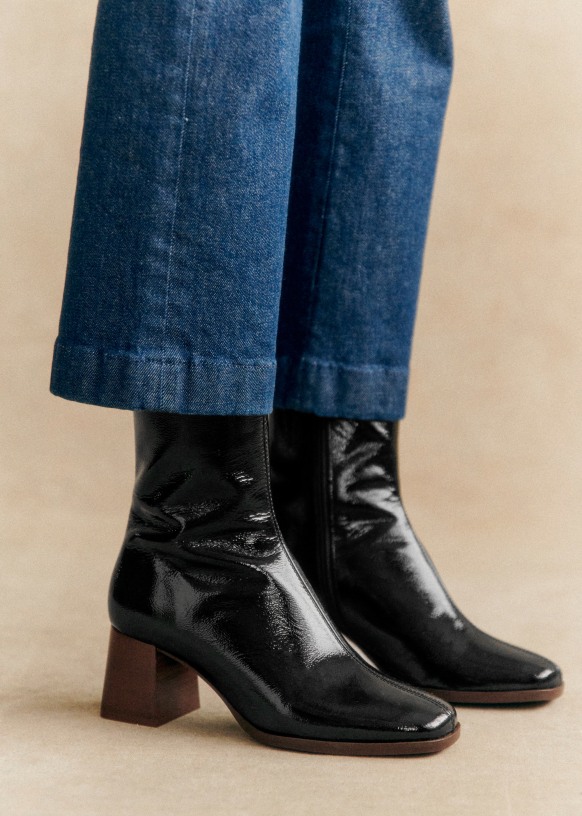 Bottines sezane noires online