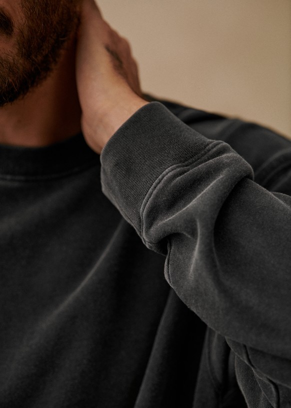 Sweatshirt Vert Malmoe Taille L - Marque Dedicated, 100% Coton Biologique, Neuf Avec étiquettes