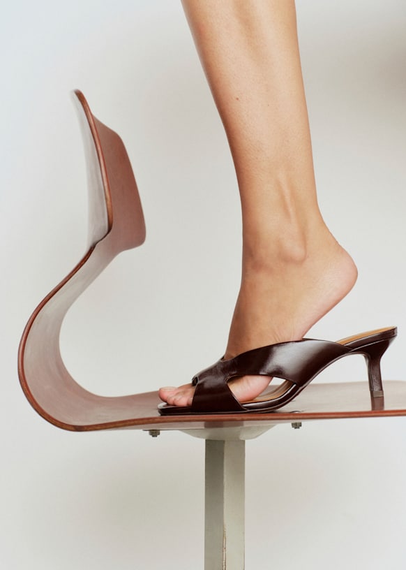 Ingrid Mules - Yellow Vintage - Goat Leather - Sézane