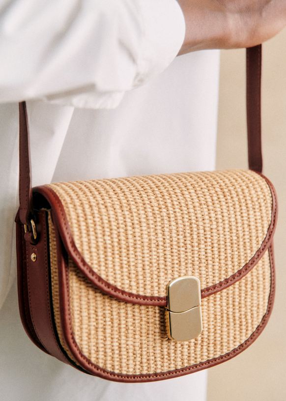 激安アウトレット処分市 | 激安通販のイーサプライ Claude Bag - Glossy Cream - Bovine leather - Sézane バッグ