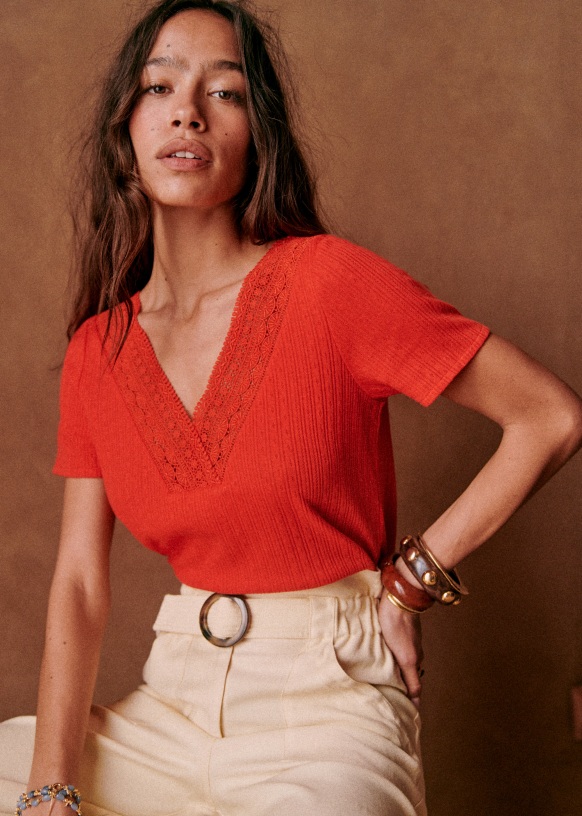 Sezane hot sale t shirt