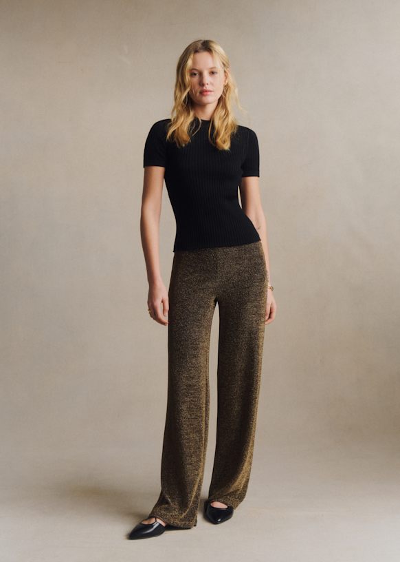 Livio Trousers - Alika Print - Lyocell - Sézane