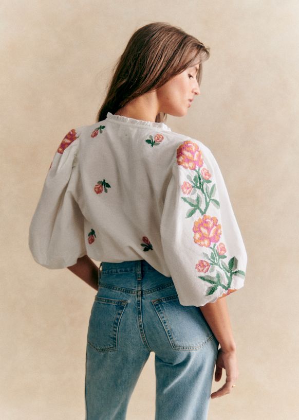 【新品】Sezane Chemise Anton セザンヌ　パブスリーブ ny3jh2ppvkuoscswkmrp.jpg