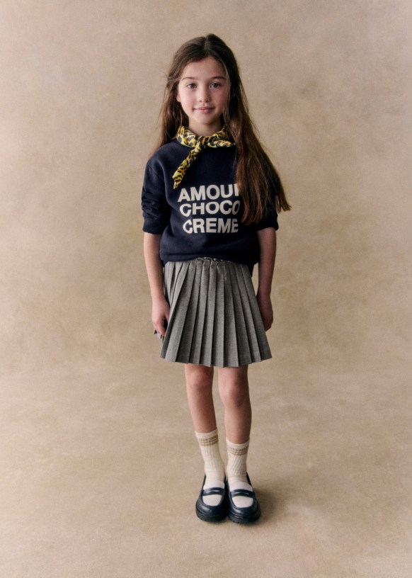 Jupe flanelle grise new arrivals