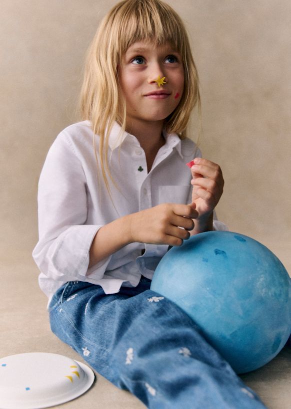 sezane セザンヌ 綿シャツ 38 Tomboy Shirt - White - Organic Cotton - Sézane