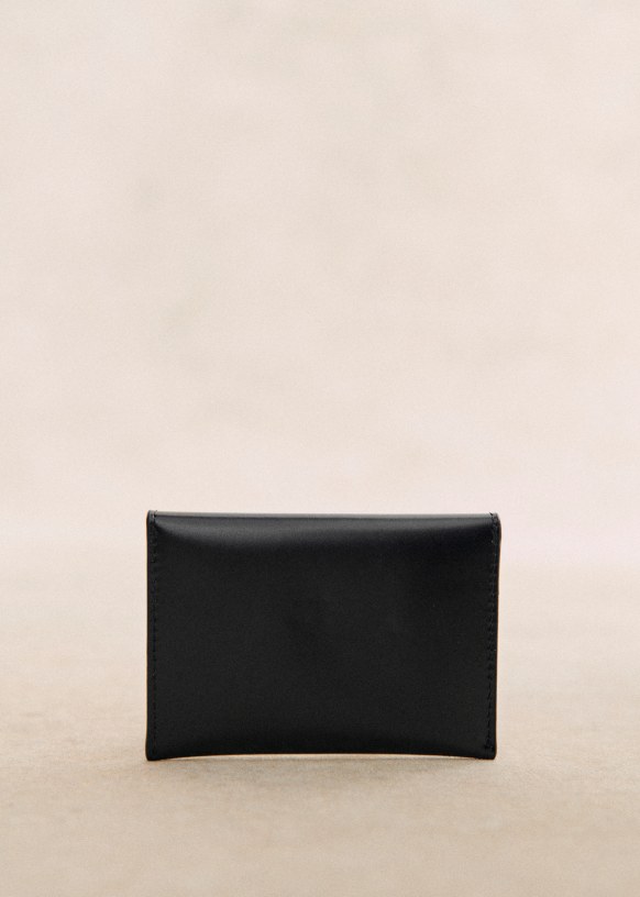 Lisa カードホルダー - グリーンクロコ - Sézane